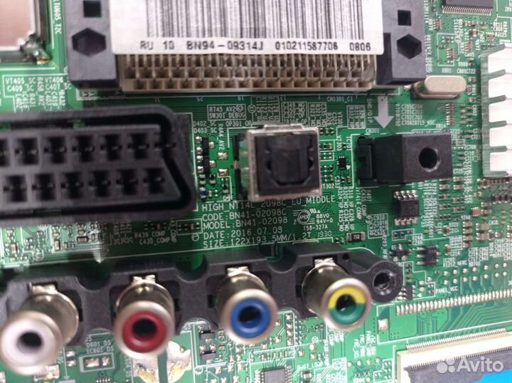 Телевизор Samsung t32e310ex BN41-02098C