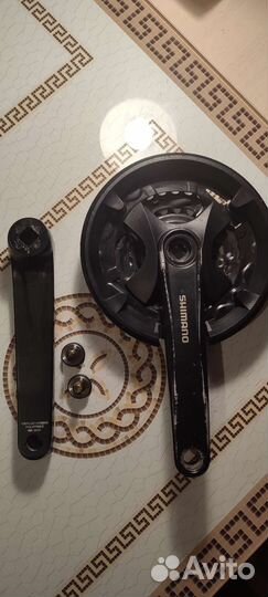 Система шатунов shimano altus alivio; suntour, GXP