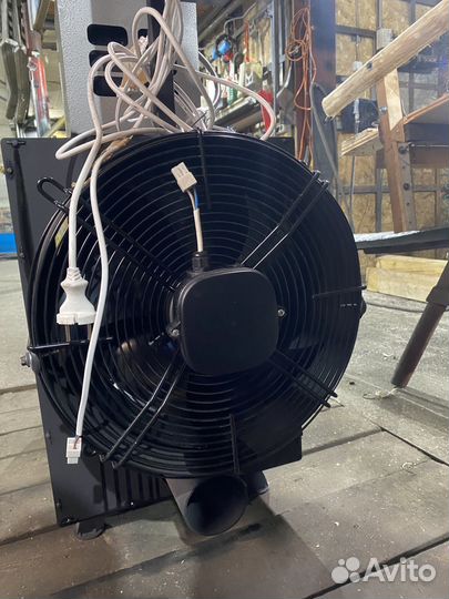 Тепловая пушка на отработке