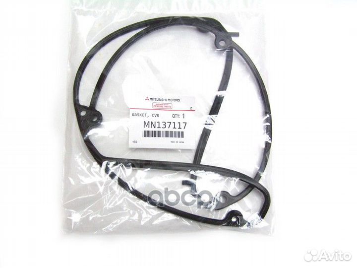 Прокладка крышки клапанов MN137117 mitsubishi