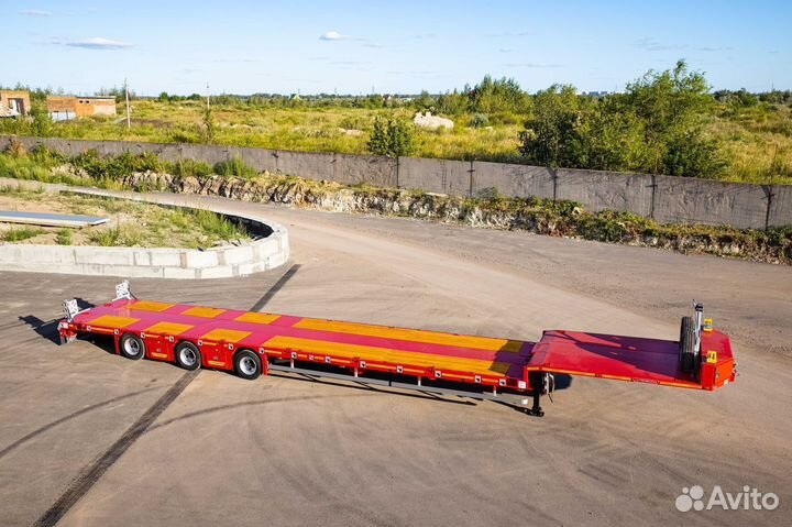 Полуприцеп трал (тяжеловоз) Juterborg 985234, 2024