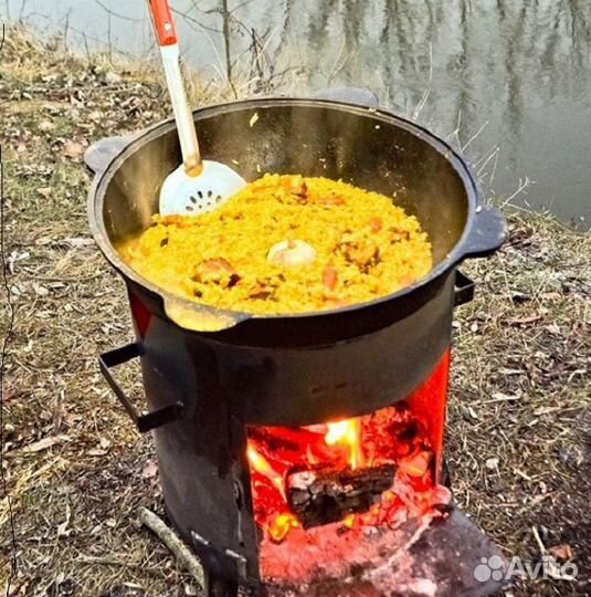 Казан чугунный 8л Наманган