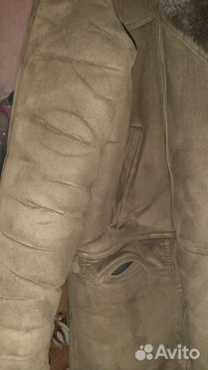 Дубленка натуральная мужская 50 размер