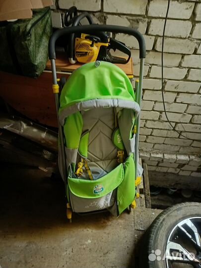 Детские санки коляска ника