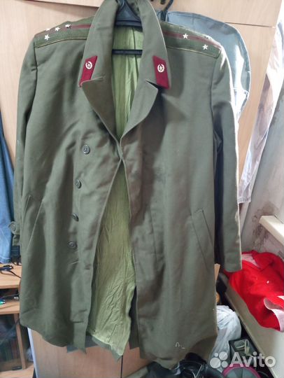 Военный плащ-пальто СССР