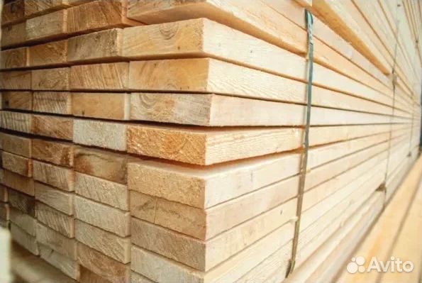 Доска обрезная ест. влажности 25х150х6,0 ель