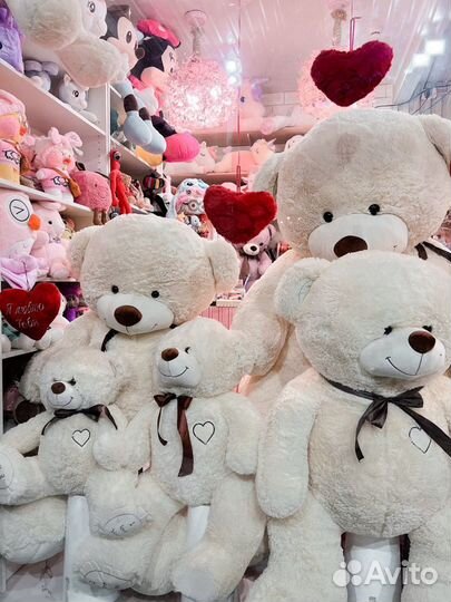 Плюшевый медведь 180 см