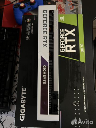 Rtx 3070 белая Gigabyte vision