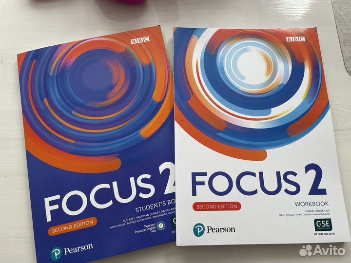Focus 2 книга и рабочая тетрадь