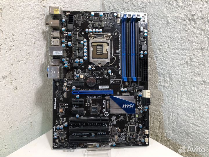 Материнская плата msi P67S-C43