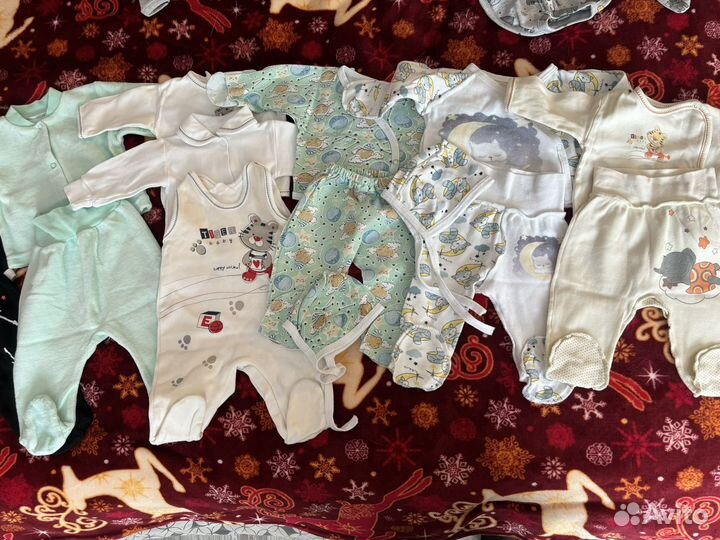 Вещи пакетом на мальчика 50-62