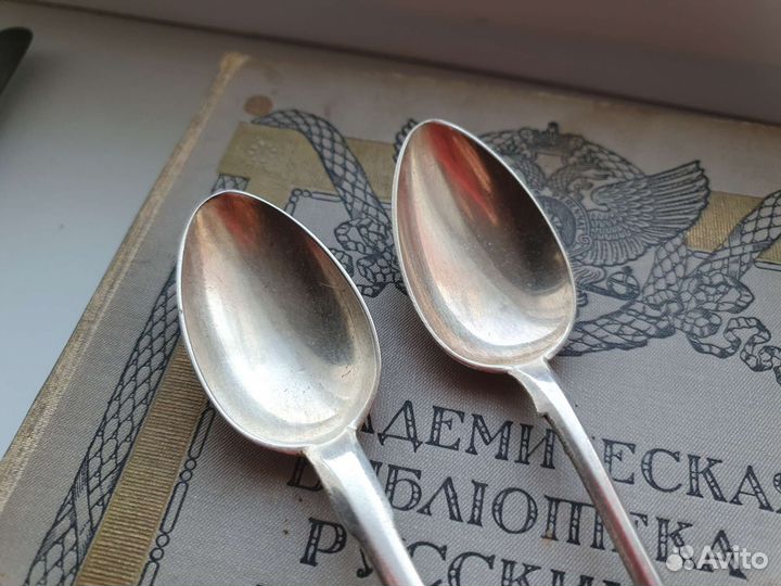 Ложка чайная серебро 19 век