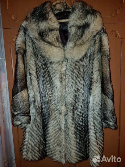 Шуба волчья
