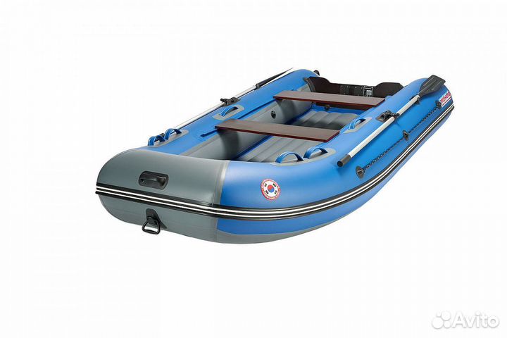 Японская Лодка mishimo lite 430 синяя