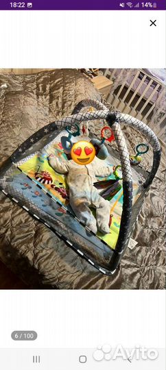 Развивающий коврик