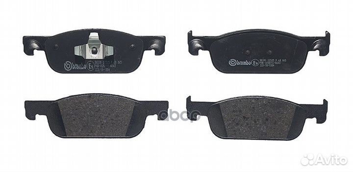 Brembop68065 410605536R Колодки пер.renault logan