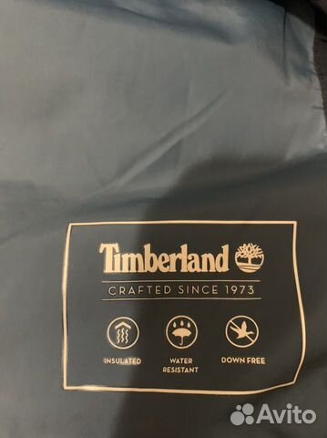 Куртка - пуховик мужская timberland зимняя