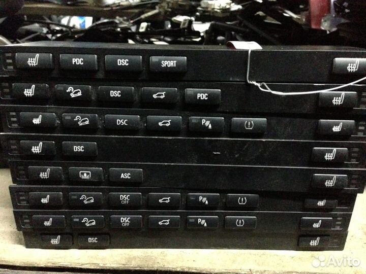 Кнопки подогрева сидений бмв е39 е53