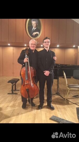 Репетитор по виолончели(возможно занятие по Skype)