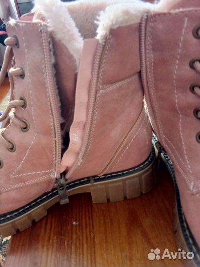 Ботинки 37размер для девочки
