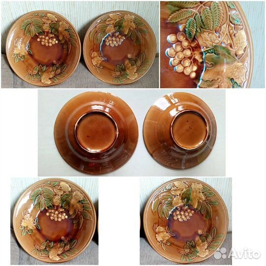Тарелки Конаково зик. СССР