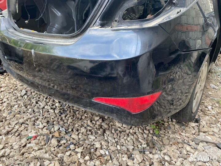 Бампер задний Hyundai Solaris 1 рестайлинг