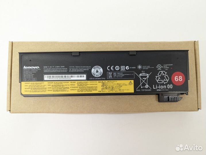 Аккумулятор для Lenovo L450, T440, T550, X240