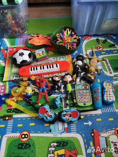 Игрушки пакетом