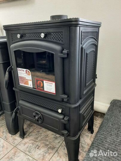 Печь камин, отопительная
