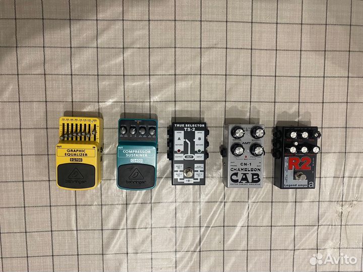 Гитарные педали эффектов