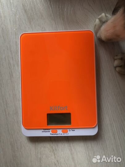 Весы кухонные kitfort