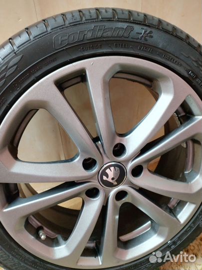 Комплект летних колес r17