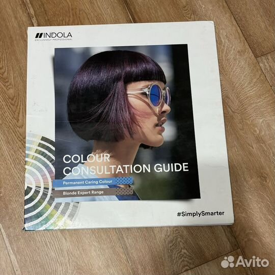 Палитра красок для волос Индола