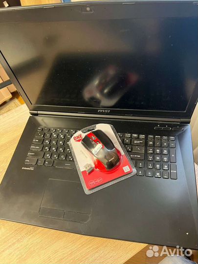 Игровой ноутбук MSI 17.3» диагональ