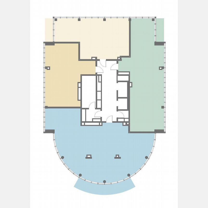 2-к. квартира, 118 м², 3/10 эт.