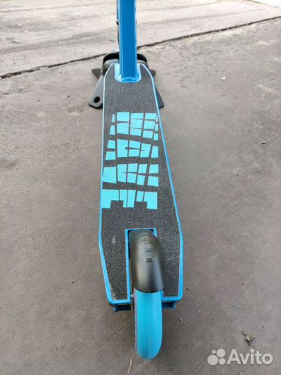 Трюковой Самокат с Прямым Рулем Для Начинающи