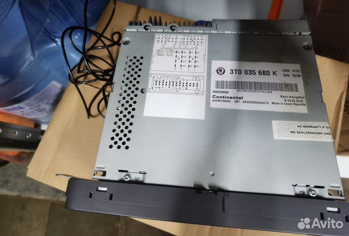 Магнитола RNS 510 Columbus Skoda