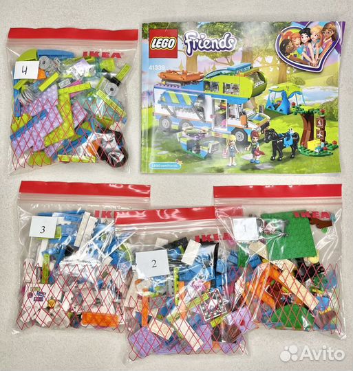 Lego Friends 41339 Дом на колёсах Лего Френдс