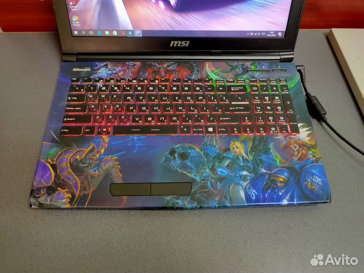 Мощный игровой ноутбук MSI на Core i7 6700HQ