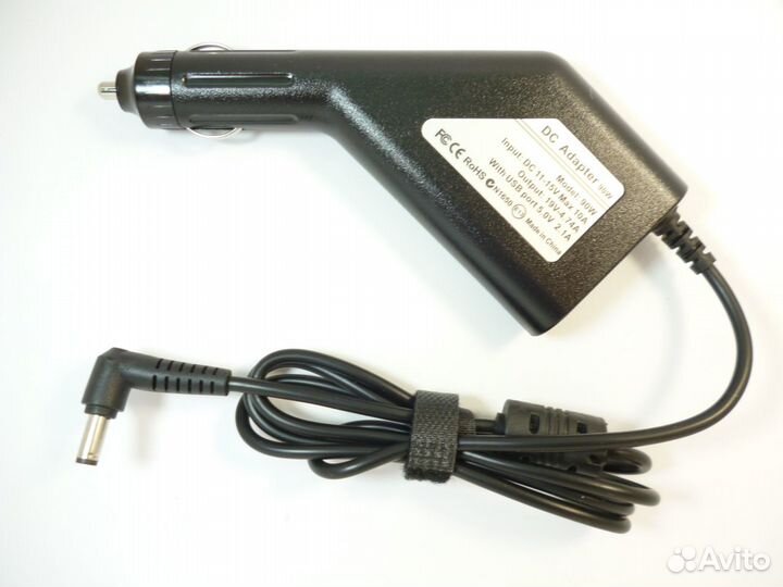 Новая автозарядка для Asus 90W 4.74A (5.5x2.5)