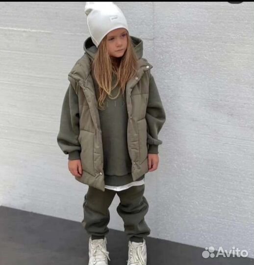 Костюм детский тройка жилетка