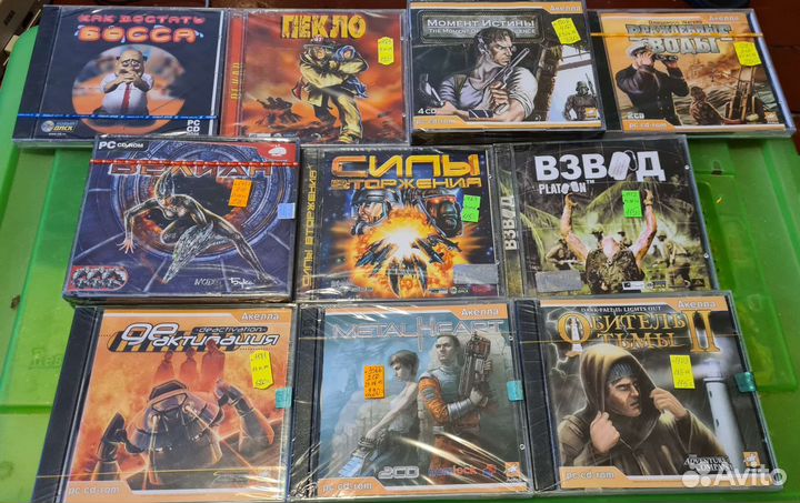 Запечатанные лицензион пк игры Взвод Обитель тьмы