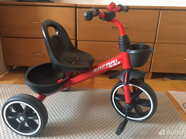 Велосипед Safary Trike Kids красный (3-5 лет)