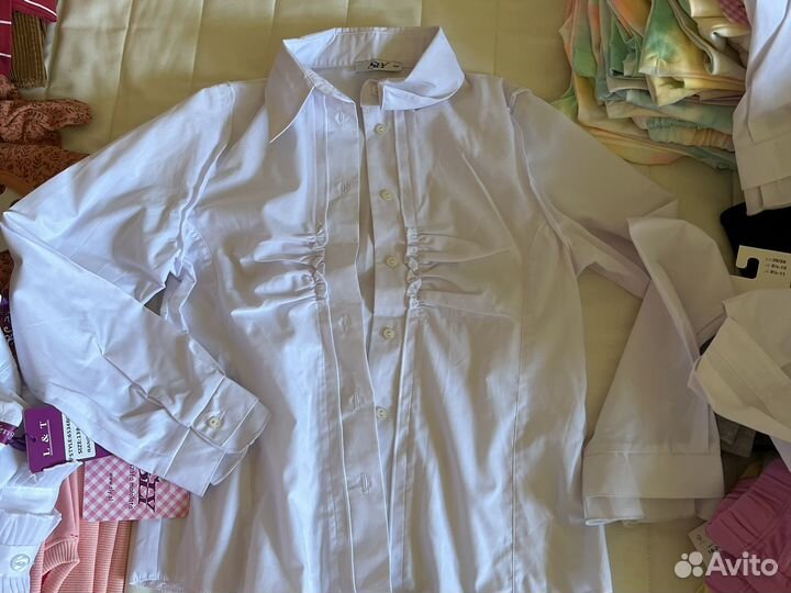 Школьная форма блузка 122, 128, 134, 146, 154