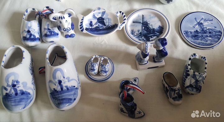 Разные фигурки из Голландии, Delft