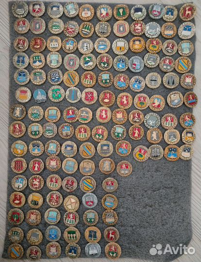 Значки СССР гербы,щиты,зарубеж,выдающиеся личности