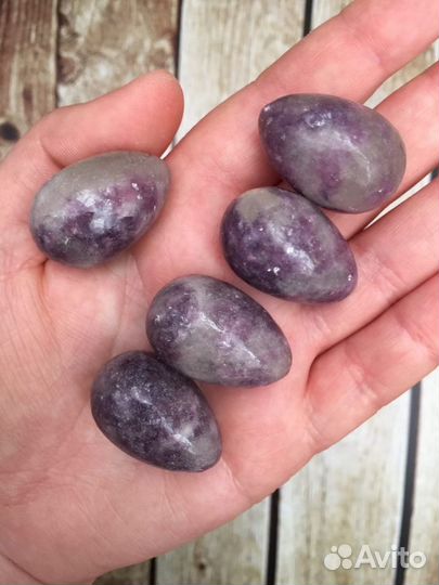 Шары яйца из натурального камня