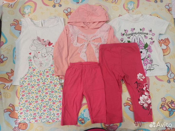 Пакет вещей на девочку