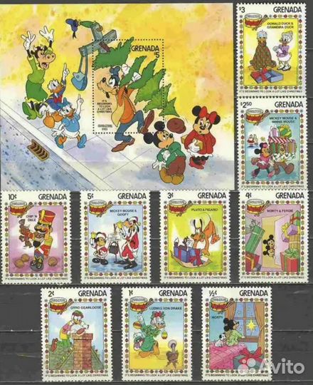 Марки почтовые