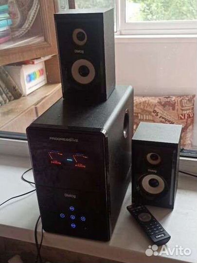 Колонки активная акустическая система Dialog